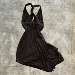 Y2k Lani Black Maxi Dress